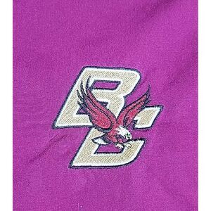 Cherokee Nurses Scrub Top Size MEDIUM MAROON- BOSTON COLLEGE  RN#‎ 93643